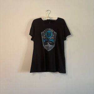 MTN OPS Women’s Black T-Shirt with Logo-Size XL